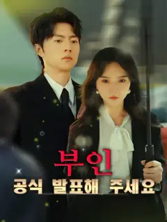부인, 공식 발표해 주세요