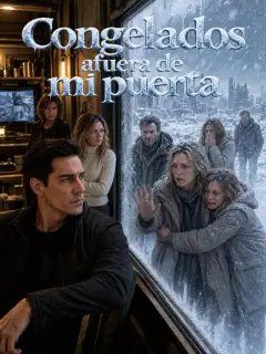 Congelados afuera de mi puerta
