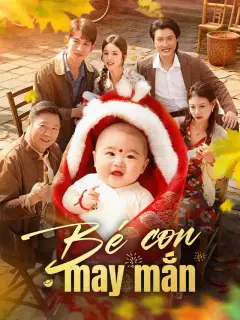 Bé con may mắn