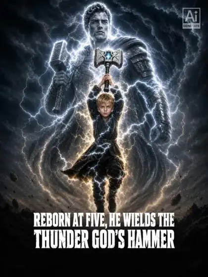 Reborn at Five,He Wields the Thunder God's Hammer