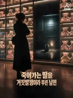 죽어가는 딸을 거짓말쟁이라 부른 남편