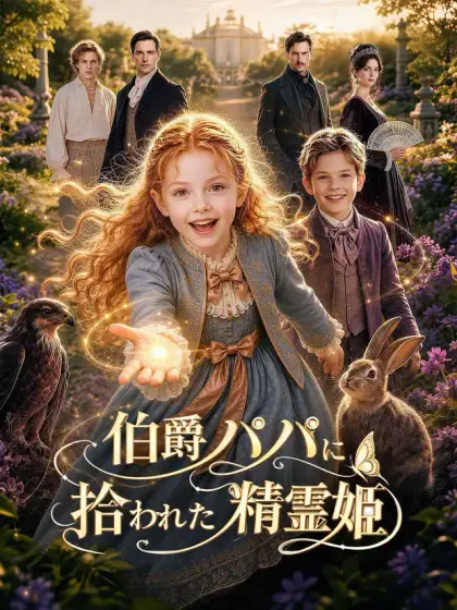 伯爵パパに拾われた精霊姫