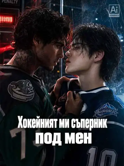 Хокейният ми съперник под мен