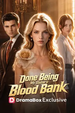 Done Being My Sister's Blood Bank