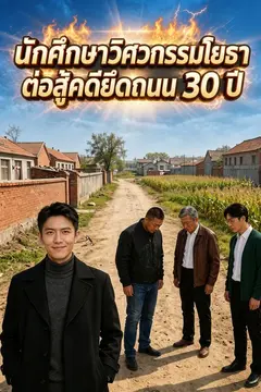 นักศึกษาวิศวกรรมโยธา ต่อสู้คดียึดถนน 30 ปี